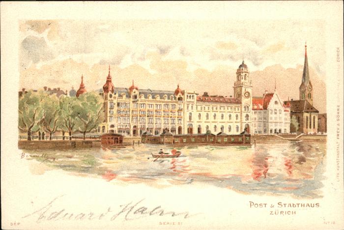 Zuerich Post & Stadthaus Zuerich