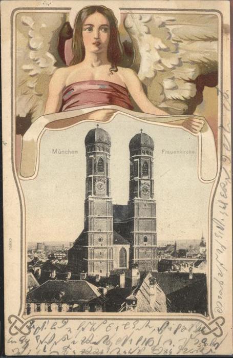Muenchen Frauenkirche Engel