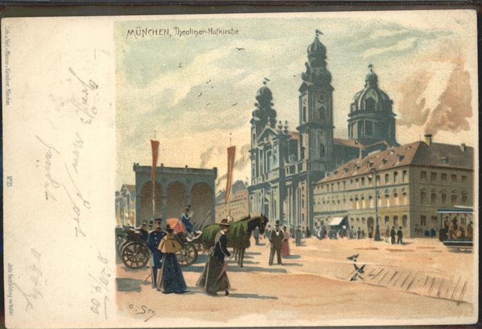 Muenchen Theatiner Hofkirche
