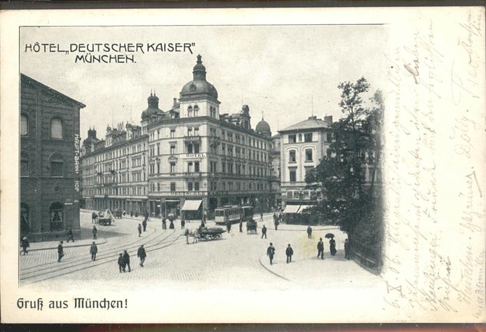 Muenchen Hotel Deutscher Kaiser