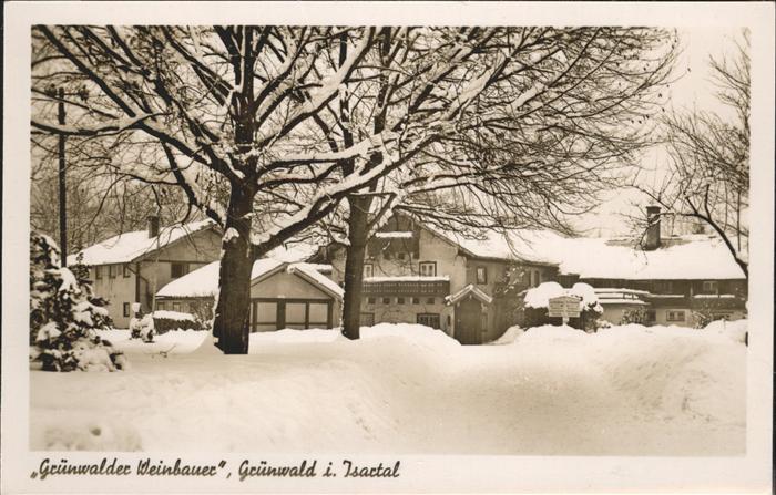 Gruenwald Muenchen Grünwalder Weinbauer