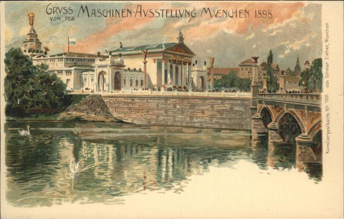 Muenchen Maschinen Ausstellung 1898