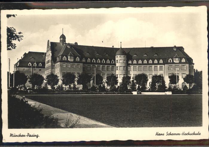Muenchen Bayern Pasing Hans Schemm Hochschule, A.-H.-Platz