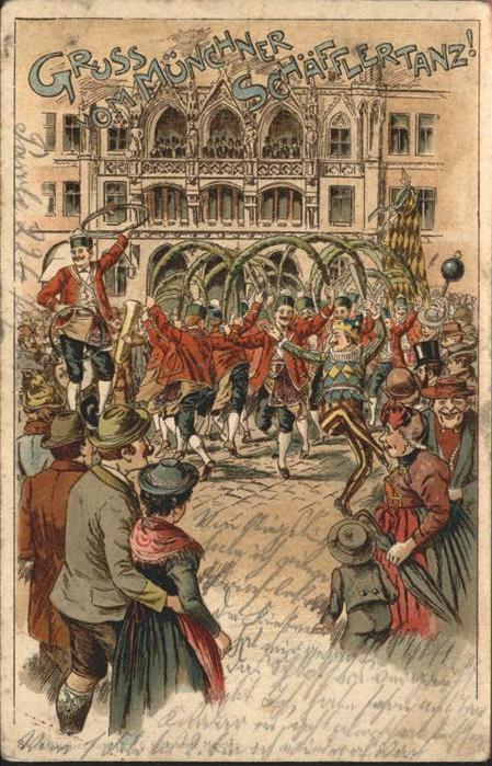 Muenchen Schäfflertanz
