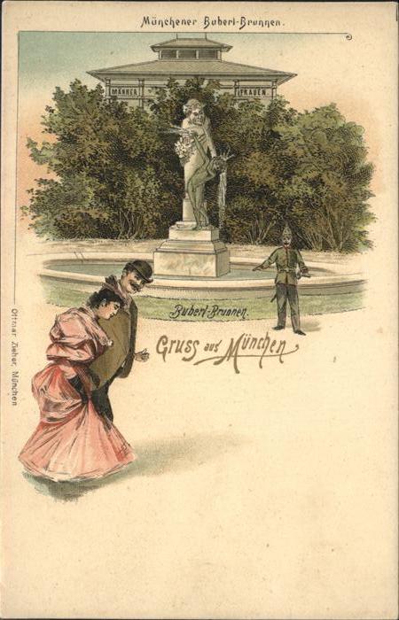 Muenchen Burberl-Brunnen