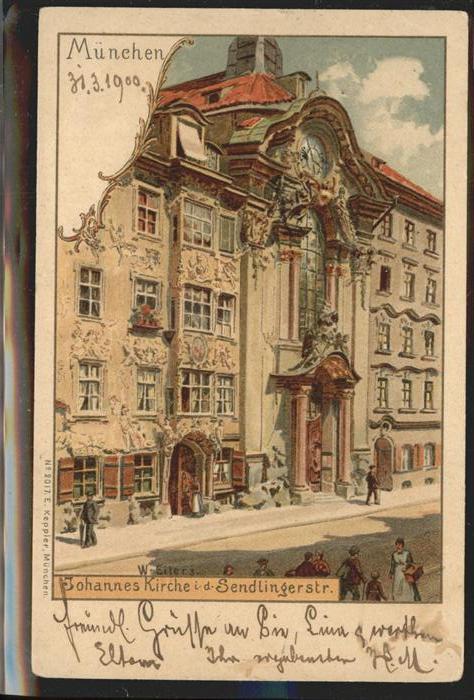 Muenchen Johannes Kirche Sendlingerstr.