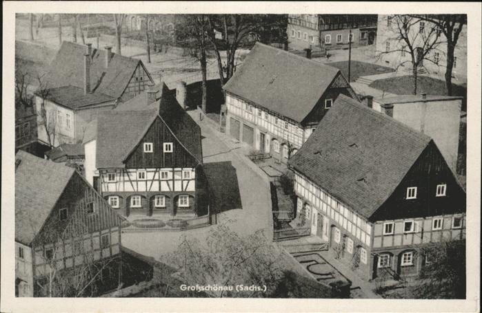 Grossschoenau Sachsen Fachwerkhäuser