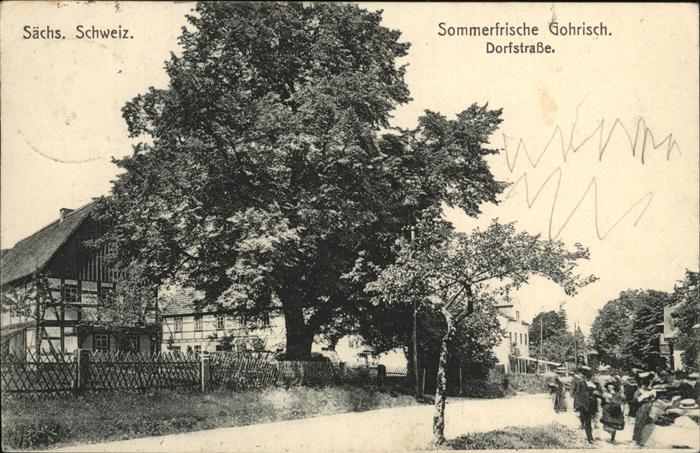 Gohrisch Dorfstrasse Sommerfrische