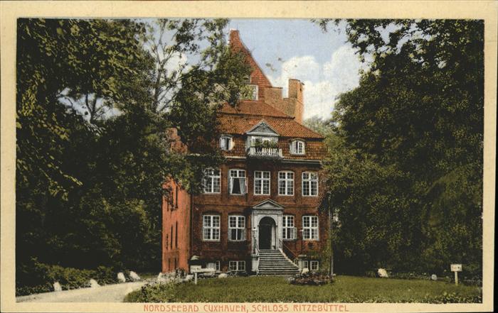Cuxhaven Nordseebad Schloss Ritzebüttel Feldpost