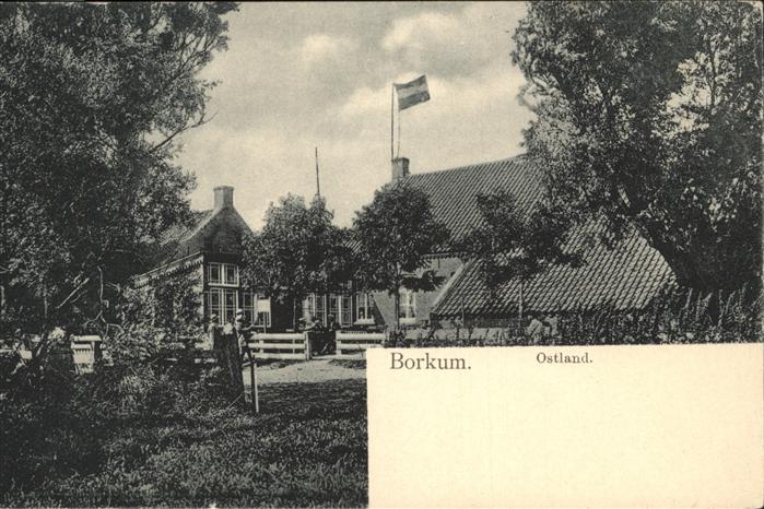 Borkum Ostland Fahne