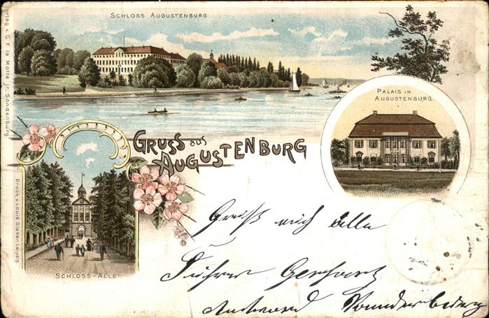 Augustenburg Palais Schloss, Schloss Allee