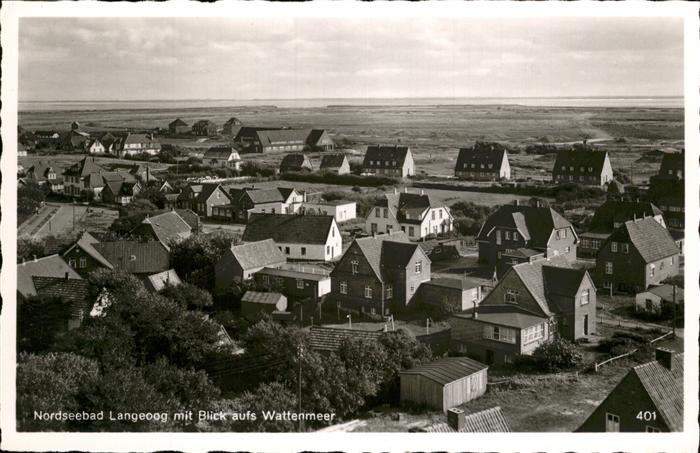 Langeoog Wattenmeer Nordseebad