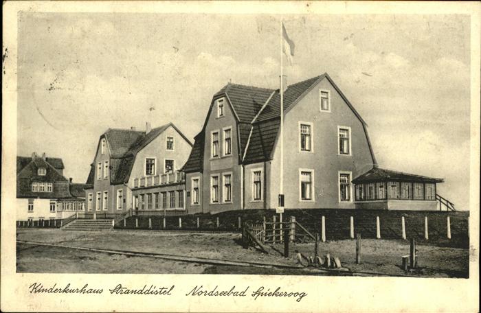 Spiekeroog Kinderkurhaus Stranddistel