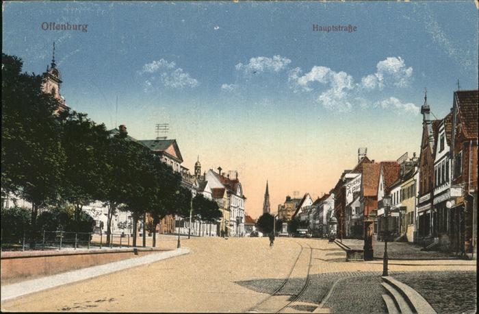 Offenburg Hauptstrasse Feldpost