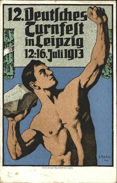 Leipzig Turnfest 12. - 16. Juli 1913