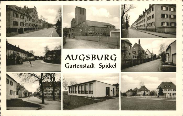 AUGSBURG  CITY Gartenstadt Spickel