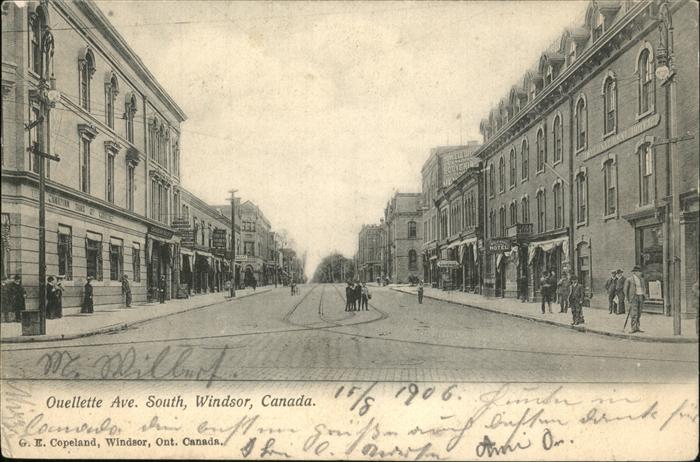 Windsor Ontario Ouellette Ave. South