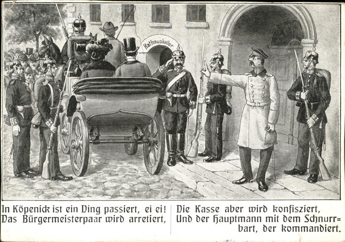 BERLIN  CITY Koepenick Spruch, Kutsche