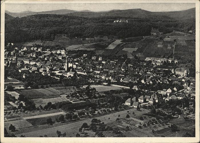 Bad Bergzabern Weinstrasse Flugaufnahme