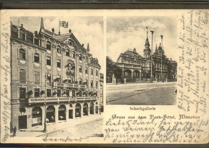 Muenchen Schackgallerie Park Hotel