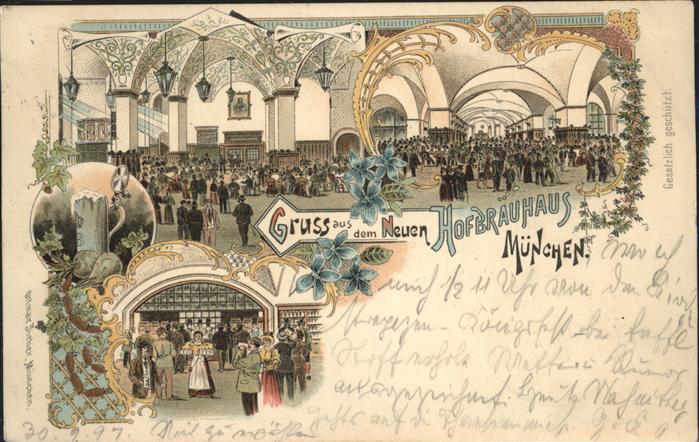 Muenchen Hofbräuhaus