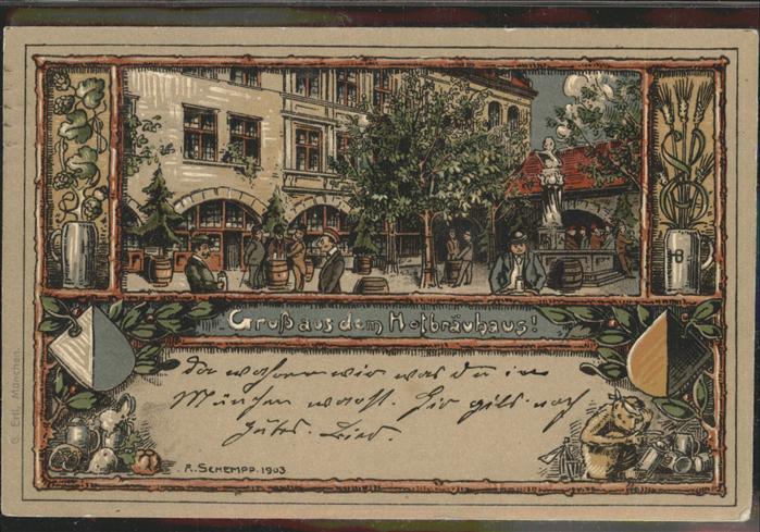 Muenchen Hofbräuhaus