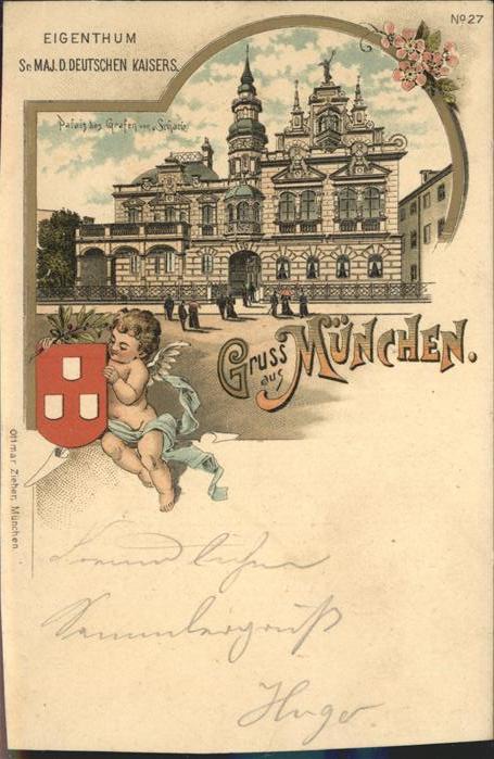 Muenchen Wappen Engel,