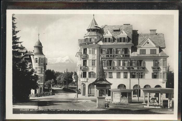 Velden Woerthersee Hotel Carinthia Mittagskogel