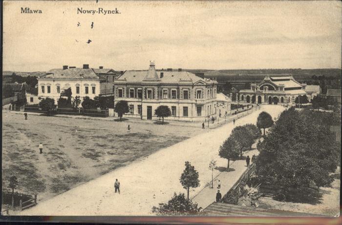 Mlawa Ostpreussen Nowy-Rynek Feldpost