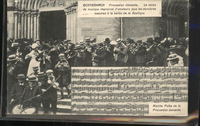 Echternach Procession Basilique, Marce Polka, Note
