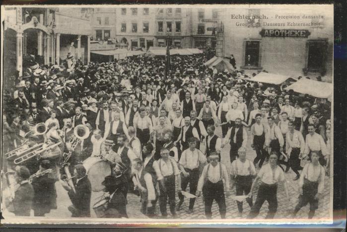 Echternach Procession dansante Musiker