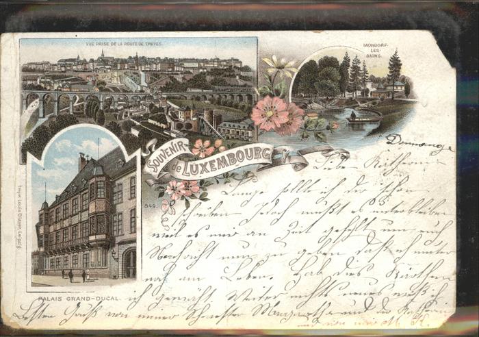 LUXEMBOURG  Luxemburg Palais Grand-Ducal