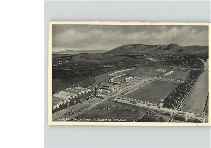 STUTTGART  CITY Festplatz 15. deutschen Turnfestes