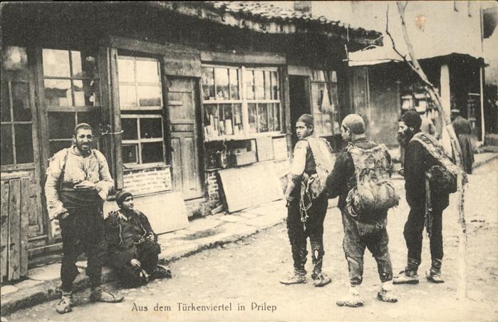 Prilep Feldpost Soldaten, Türkenviertel