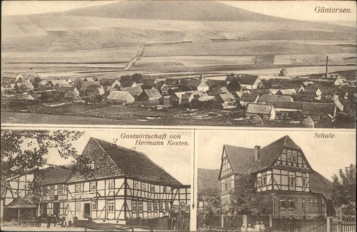 Guentersen Schule Hermann Kesten Gastwirtschaft