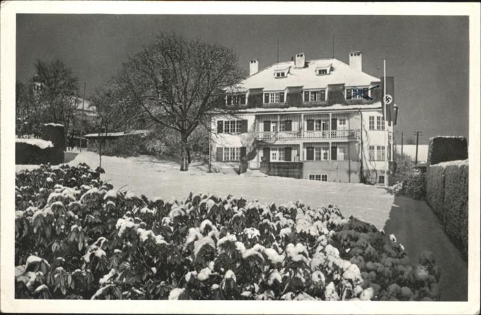 Ebenhausen Isartal Haus Fahne, Winter