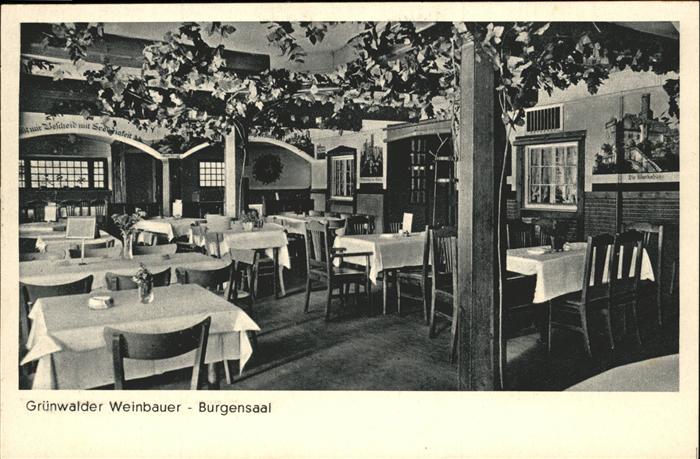 Gruenwald Muenchen Weinbauer Bayernwinkel Burgensaal
