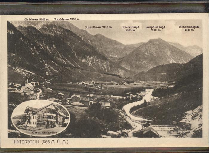 Hinterstein Bad Hindelang Gasthaus Steinadler