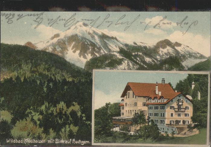 Bad Adelholzen Oberbayern Hochgern
