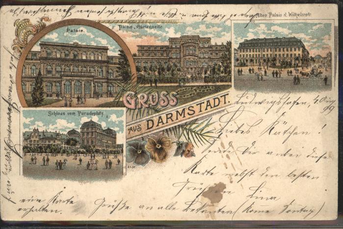 Darmstadt Palais Schloss Paradeplatz