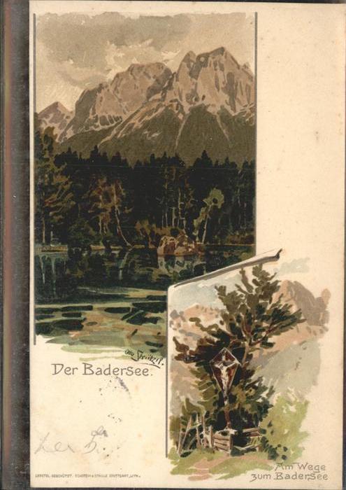 Badersee Künstler Otto Strützel