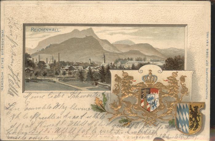 Bad Reichenhall Prägedruck