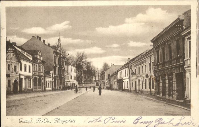 Gmuend Niederoesterreich Hauptplatz