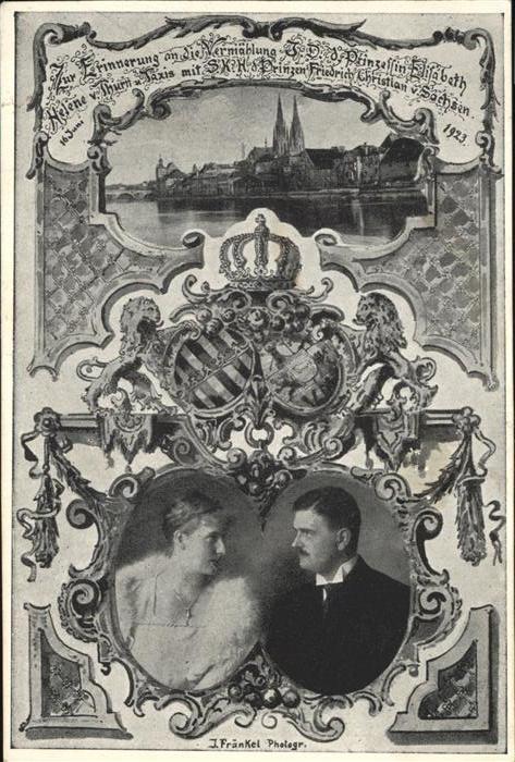 REGENSBURG Bayern Helene von Thurn Taxis