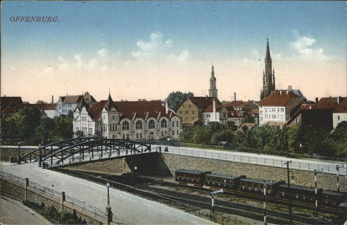 Offenburg Brücke Eisenbahn