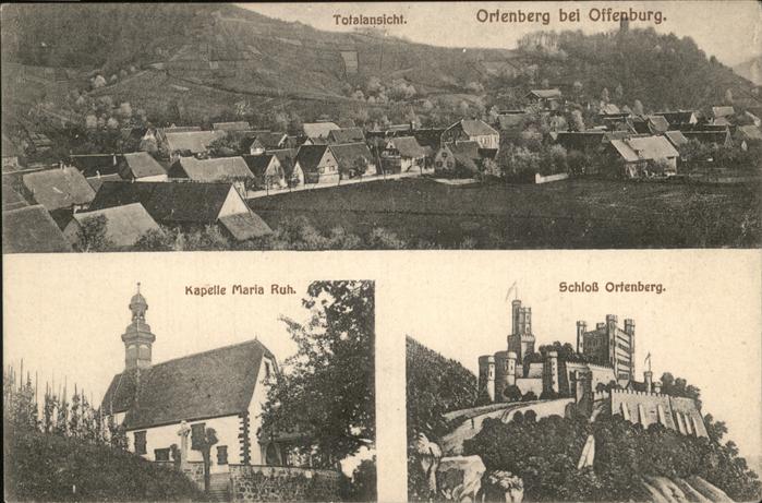Ortenberg Baden Schloss Kapelle Maria Ruh