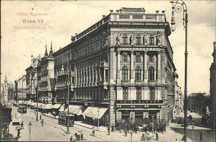 WIEN AT Hotel Kummer Strassenbahn