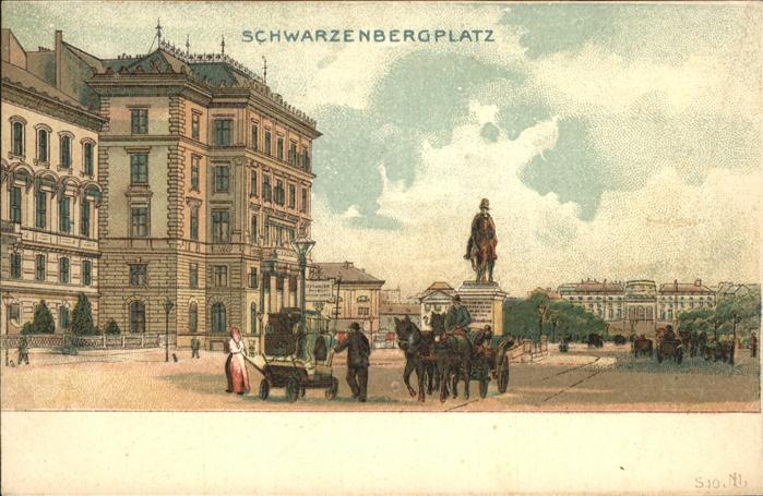 WIEN AT Schwarzenbergplatz Kutsche