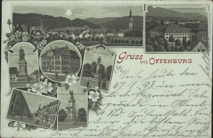 Offenburg Rathaus Kriegerdenkmal