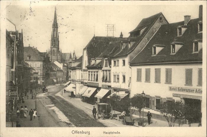 Offenburg Hauptstrasse Hotel Schwarzer Adler
